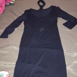 navy blue dress